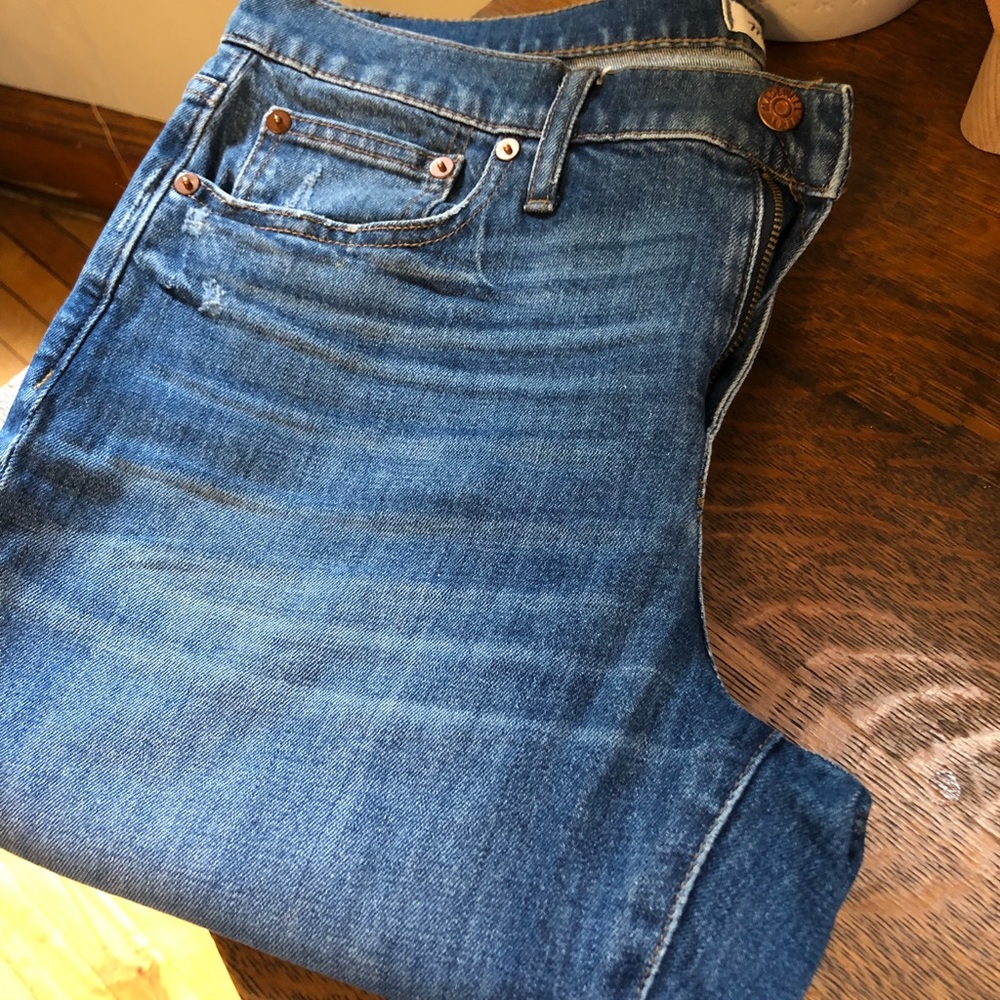 Madewell slim boy jean size 30